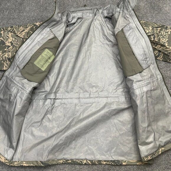 PARKA ALL-PURPOSE ENVIRONMENTAL CAMOUFLAGE APECS AIR FORCE TIGER STRIPE M LONG - Picture 6 of 10